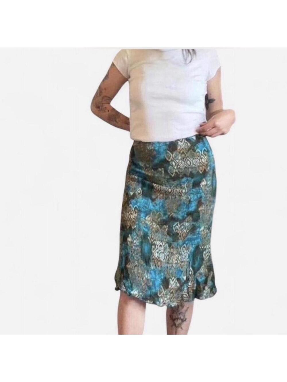 American Vintage Women's Multi and Blue Skirt